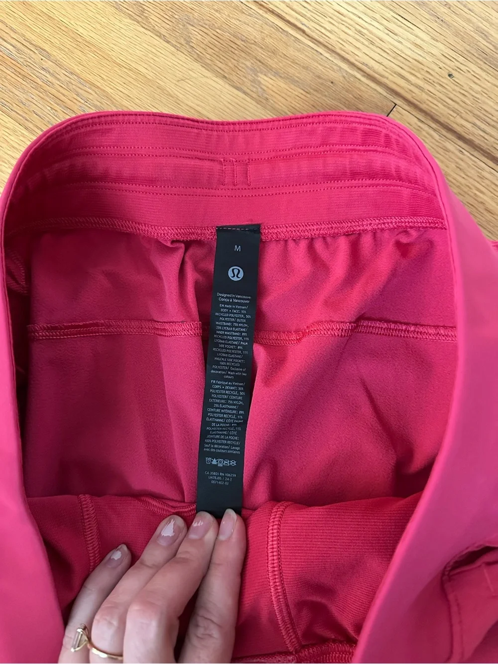 Lululemon Athletica Mulberry Spark Pace Breaker Linerless Shorts